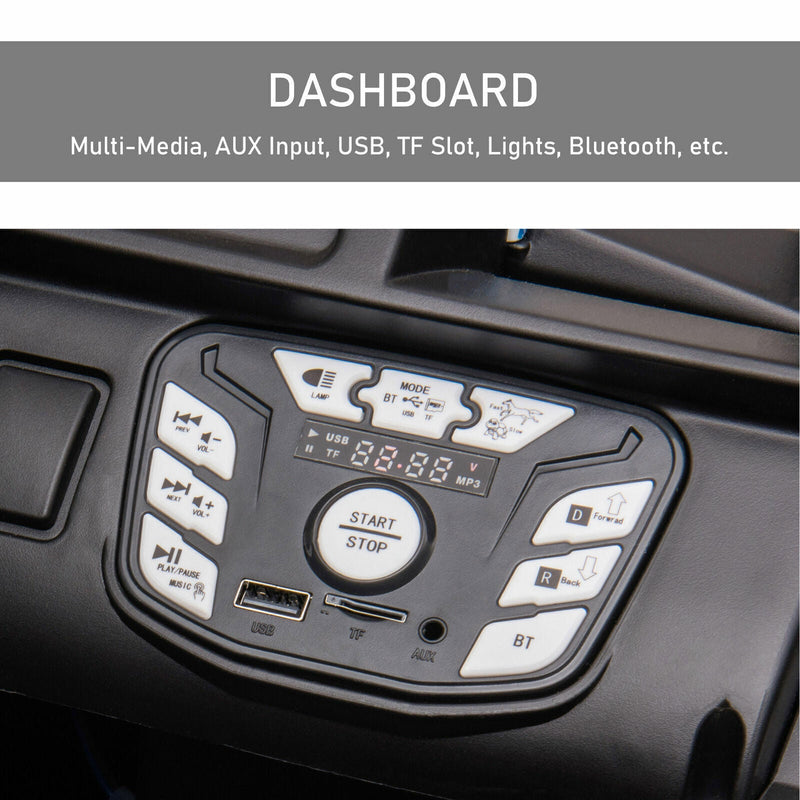 12V Electric Ride On Truck for Kids with Remote Control and Spacious Seat