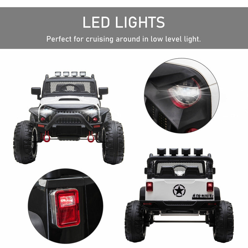 12V Electric Ride On Truck for Kids with Remote Control and Spacious Seat