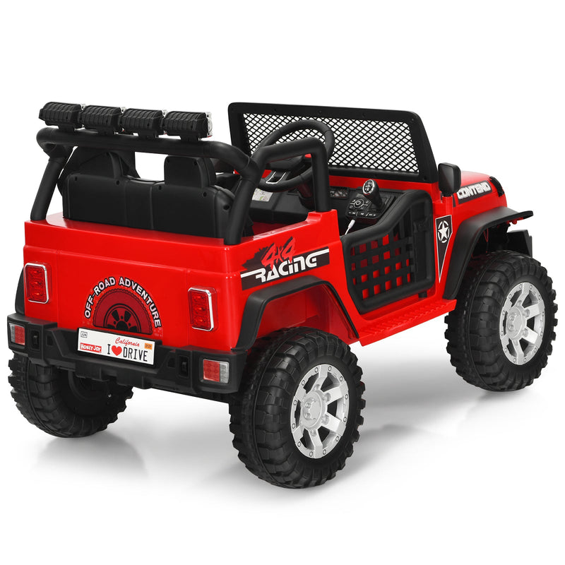 12V Electric Ride-On Truck for Kids with Remote Control - Battery Powered