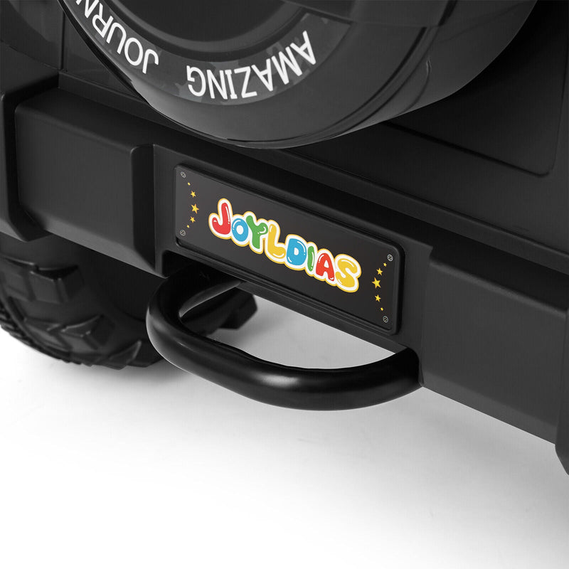 12V Electric Ride-On Truck for Kids with Storage, LED Lights, MP3 Player, and Remote Control