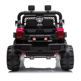 12V Electric Ride-On Truck with RC Remote Control in Rose Red