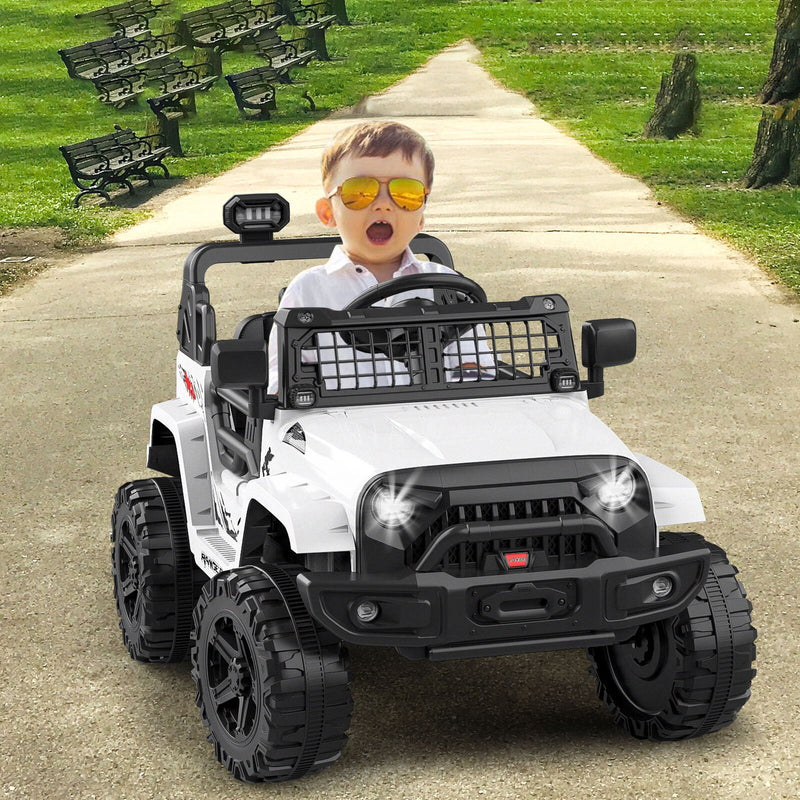 12V Electric Ride On Truck with Remote Control and LED Lights