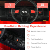12V Electric Ride-On Truck with Remote Control for Kids