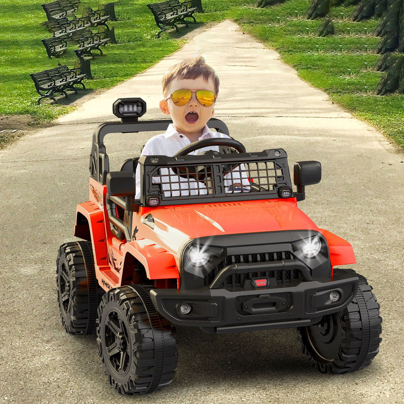 12V Electric Ride Truck with Remote Control and LED Lights