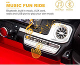 12V Electric SUV Style Ride On Car with Remote Control and Music for Off-Road Adventures
