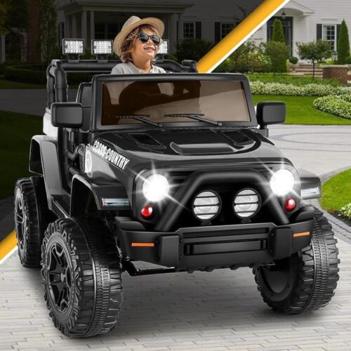 12V Electric Truck Toy for Kids with Remote Control - Ride On Car with 4 Wheels