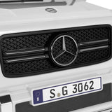 12V Electric White Mercedes-Benz Ride On Car with LED Lights, MP3 Player, and Remote Control for Kids