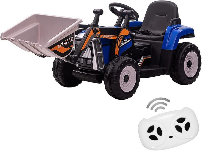 12V Excavator Ride-On Car with Remote Control and EVA Tires for Toddlers