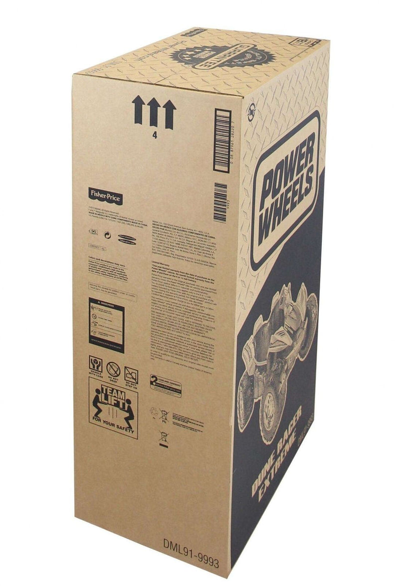 12V Green Dune Buggy Car Racer - Battery Powered Ride On Toy for Kids with Extreme Wheels