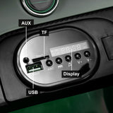 12V Green Electric Ride On Car for Kids with Remote Control - Inspired by Bentley Design