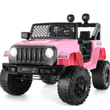 Premium 12V 7Ah Electric Ride-On Jeep for Kids - 2 Seater Power Wheels Car