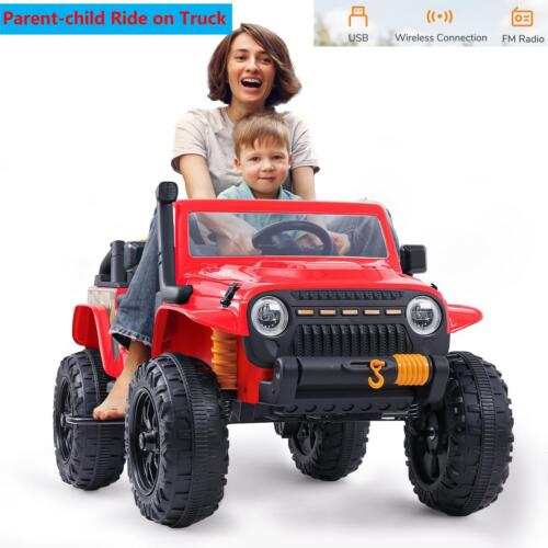 12V Jeep Music Fashion Electric Ride-On Car with Remote Control and LED Lights