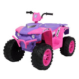 12V Kids ATV Car Ride-On Toy with Bluetooth Music & LED Lights