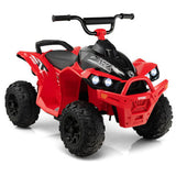 12V Kids ATV with Adjustable Speed and Comfortable Seat - Red