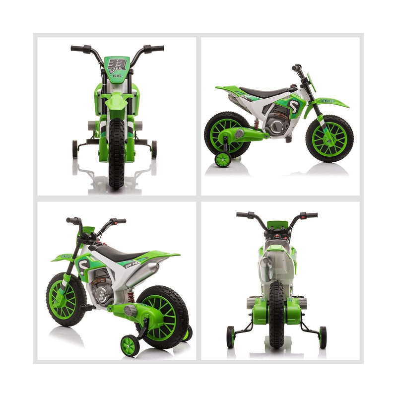 12V Kids Electric Dirt Bike Ride-On Toy by Aosom - Battery-Powered Off-Road Fun!