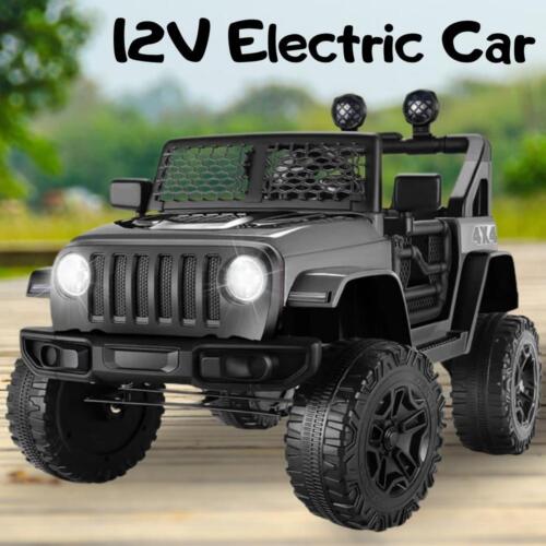 12V Kids Electric Ride On Jeep with Remote Control and 3 Speeds