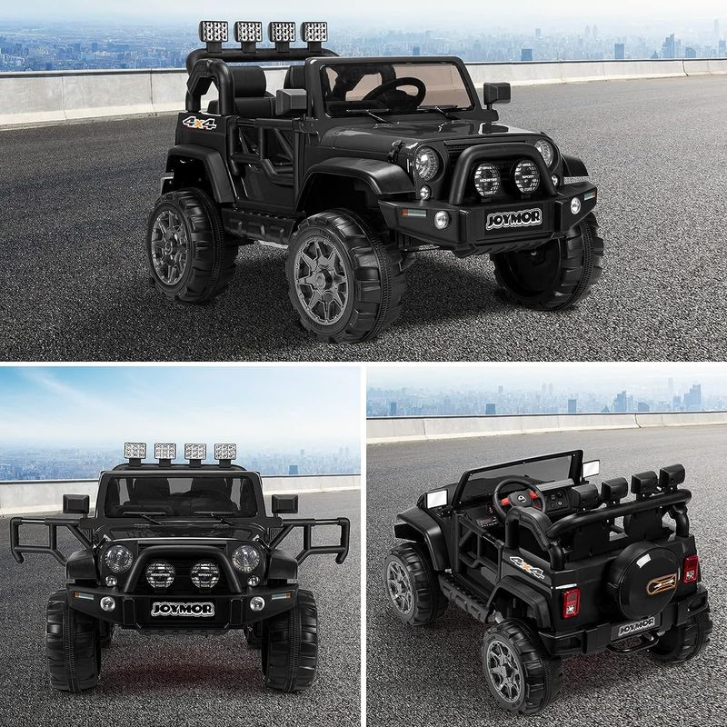 12V Kids Electric Ride-On Truck with Remote Control and Lights