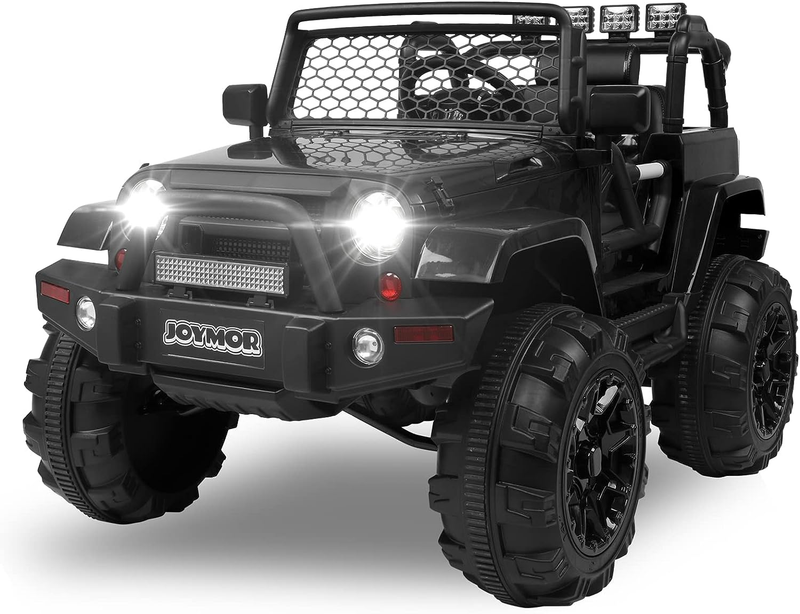 12V Kids Electric Ride-On Truck with Remote Control and Lights