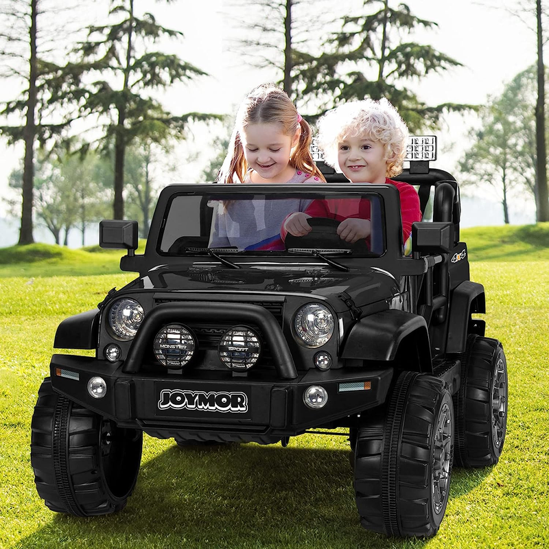 12V Kids Electric Ride-On Truck with Remote Control and Lights