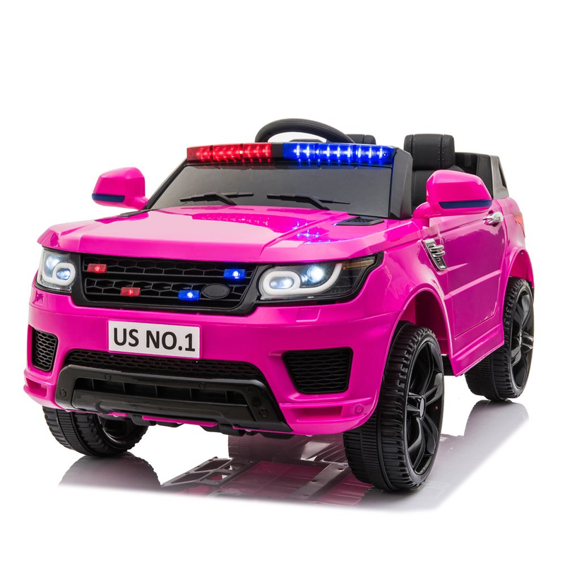 12V Kids Police SUV Ride On with 2.4Ghz Parental Control
