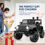 12V Kids Ride-On Car with MP3, Bluetooth, and Parental Remote Control