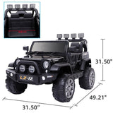 12V Kids Ride On Car with Music, Remote Control, and 3 Speed Options - Perfect Gift for Children