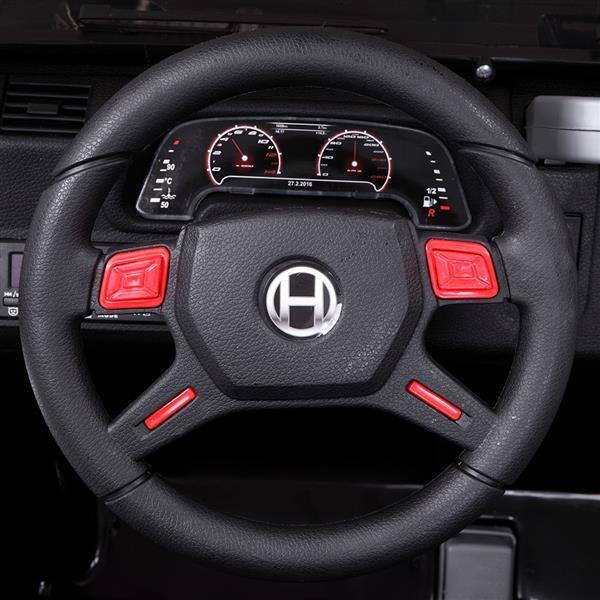 12V Kids Ride On Car with Remote Control - Rechargeable Battery, 4 mph Speed, Black