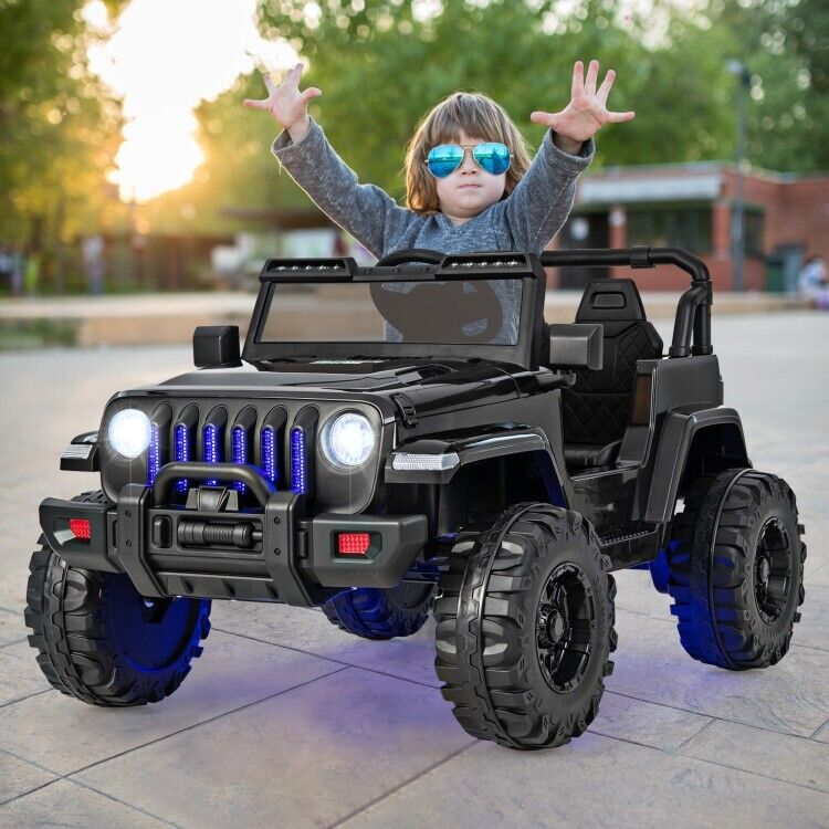 12V Kids Ride-on Jeep Car with Remote Control - Perfect Gift for Toddlers