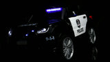 Police SUV Truck Ride-On Toy for Kids with 12V Battery and Remote Control
