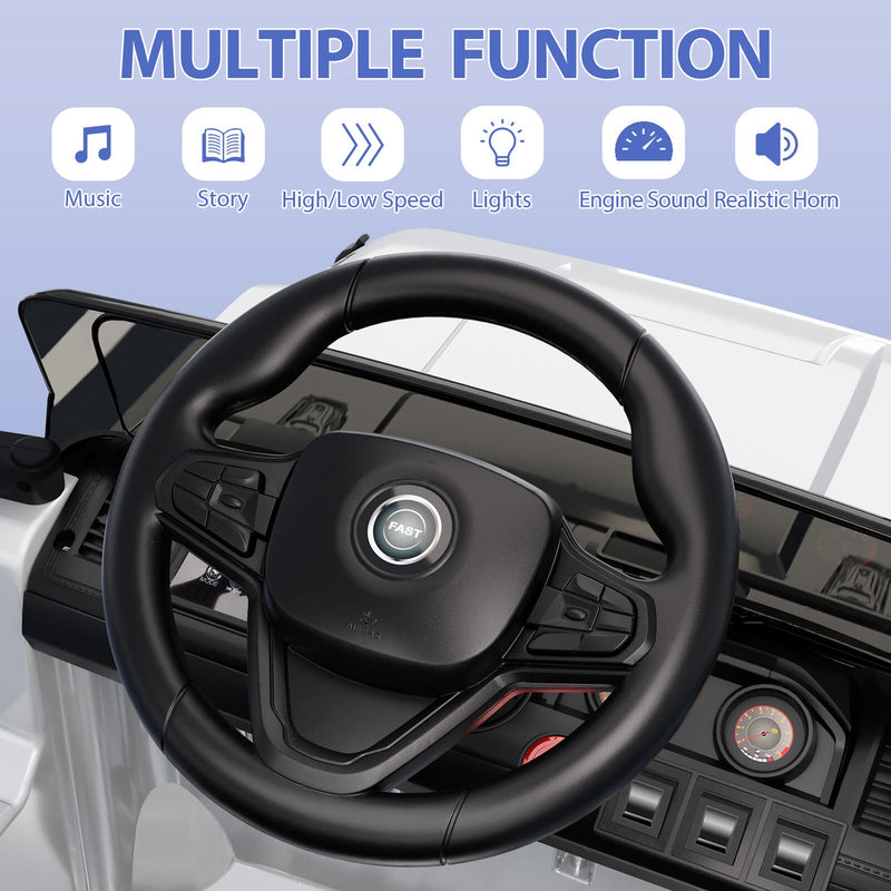 12V Kids Ride on Truck Car Battery Powered Toy for Boys and Girls - Perfect Gift for Fun-Filled Adventures!