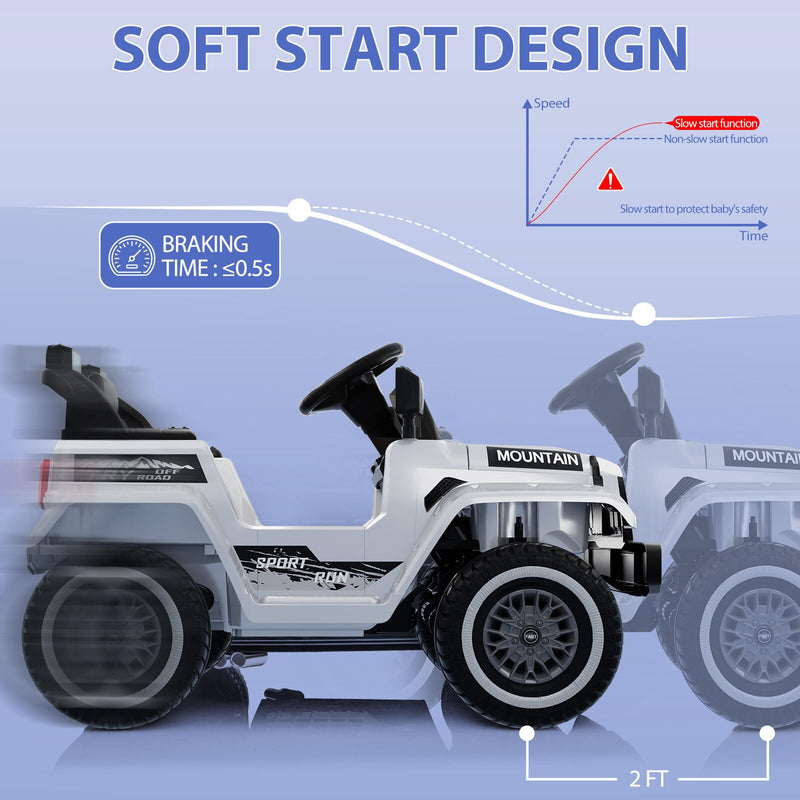 12V Kids Ride on Truck Car Battery Powered Toy for Boys and Girls - Perfect Gift for Fun-Filled Adventures!