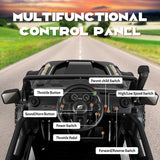 12V Kids Ride-on Truck with Parental Remote Control & LED Lights