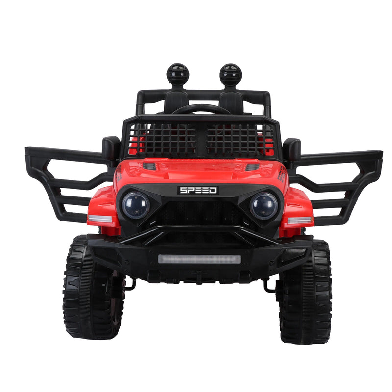 12V Kids Ride-on Truck with Remote Control and LED Lights