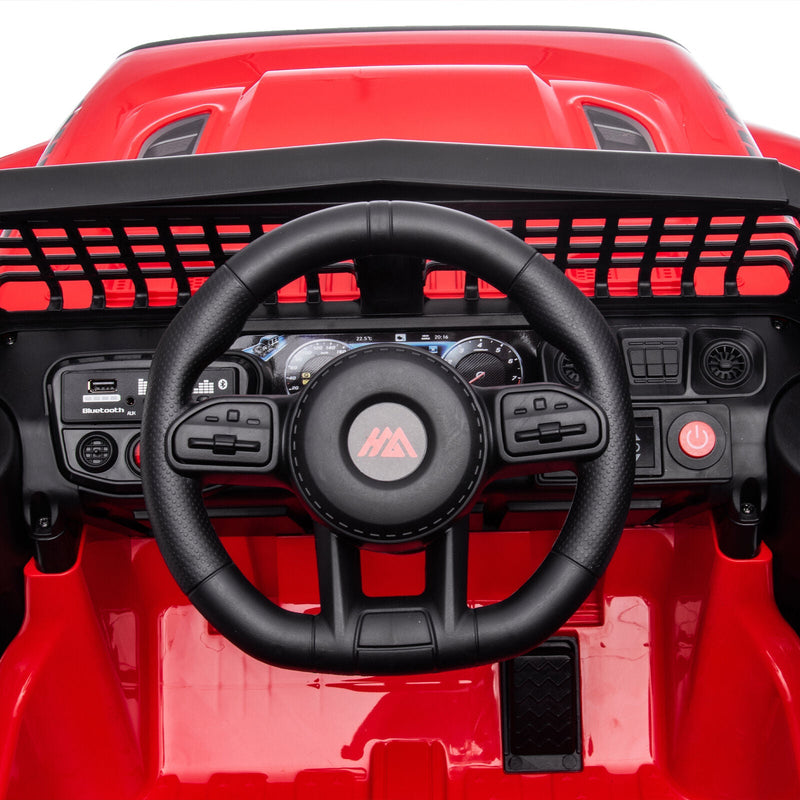 12V Kids Ride-on Truck with Remote Control and LED Lights