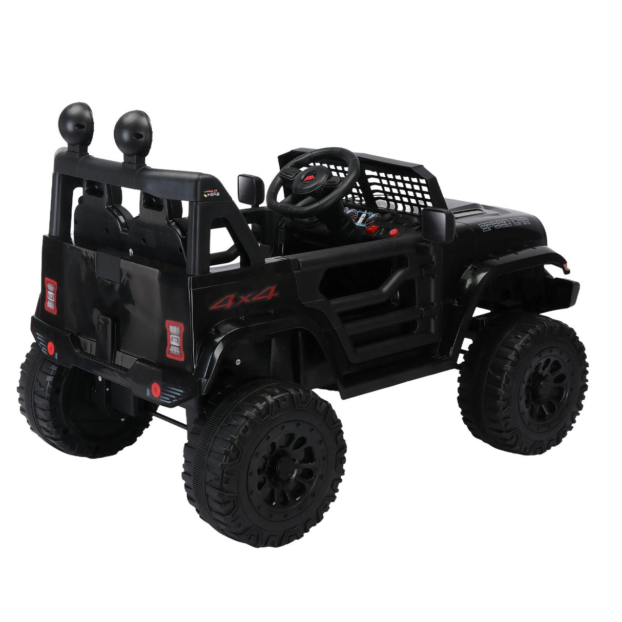 12V Kids Ride-on Truck with Remote Control and LED Lights