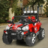 12V Kids SUV Ride-On Toy Car with MP3, RC Remote, LED Lights, and Music
