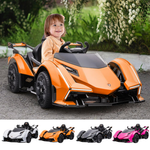 12V Lamborghini Kids Ride-On Sports Car with Remote Control