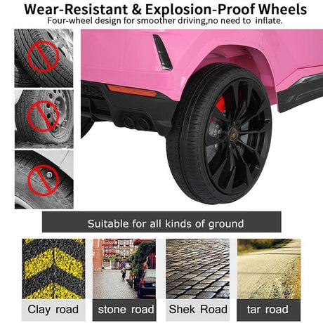 12V Lamborghini Ride-On Cars with Remote Control - Available in Various Colors