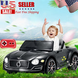 12V Licensed Bentley Electric Kids Ride On Car with Remote Control and LED Lights