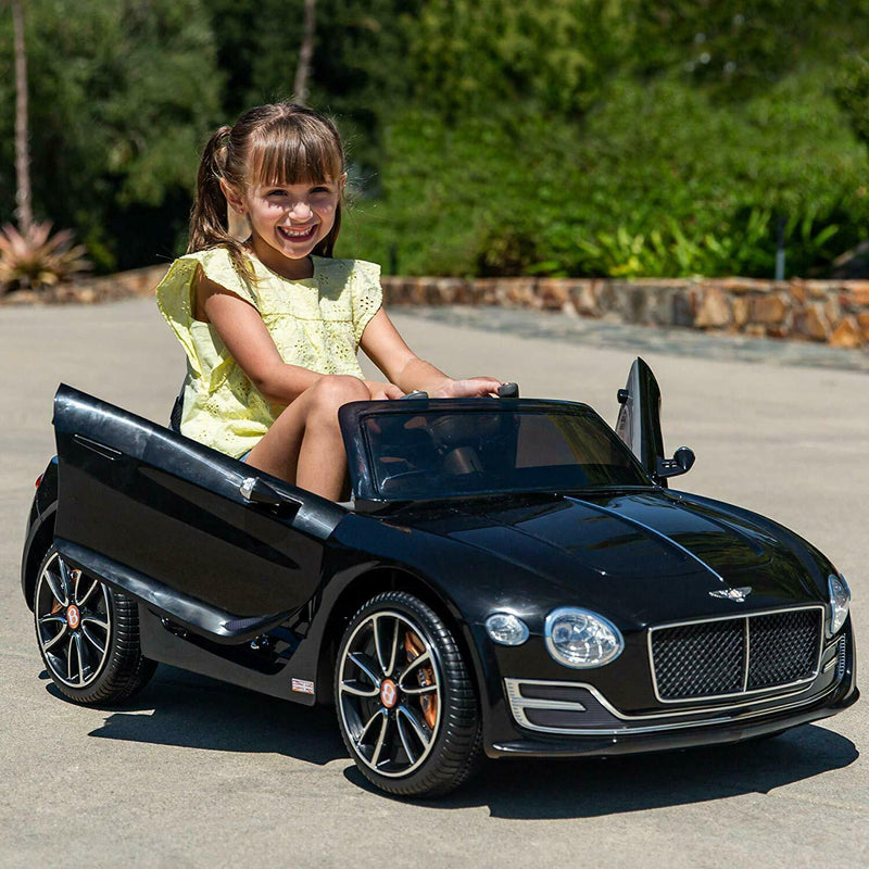 12V Licensed Bentley Electric Ride-On Car for Kids with Remote Control and 4 Wheels