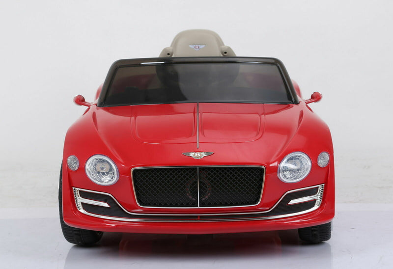 12V Licensed Bentley Style Electric Ride-On Car with LED Lights and Remote Control for Kids