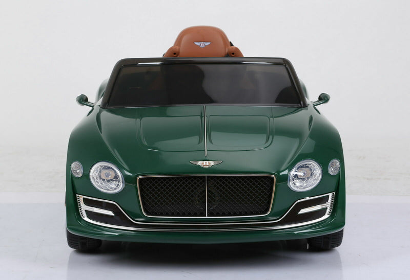 12V Licensed Bentley Style Electric Ride-On Car with LED Lights and Remote Control for Kids