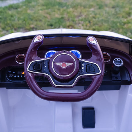 12V Licensed Bentley Style Kids Electric Ride On Car with 2.4G Remote Control