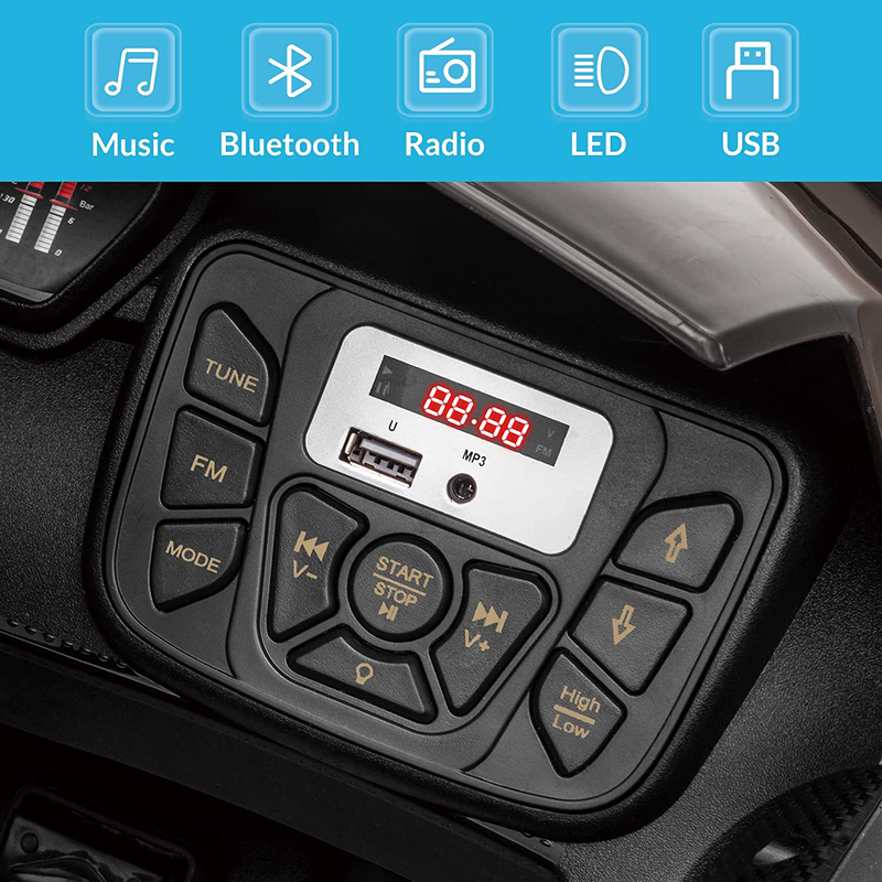 12V Licensed Lamborghini Aventador Electric Ride-On Car for Kids