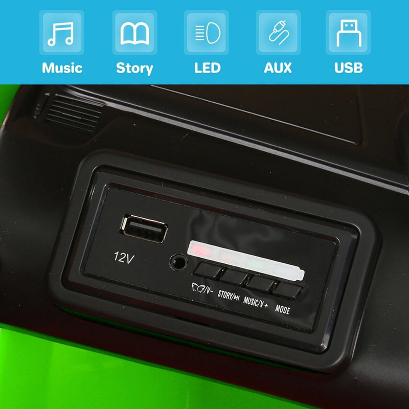 12V Licensed Lamborghini Aventador SVJ Electric Ride-On Car for Kids