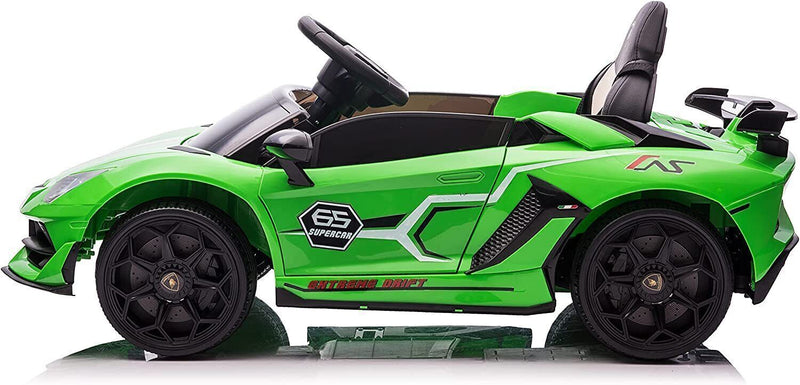 12V Licensed Lamborghini Electric Ride-On Sports Car for Kids with 7AH Battery