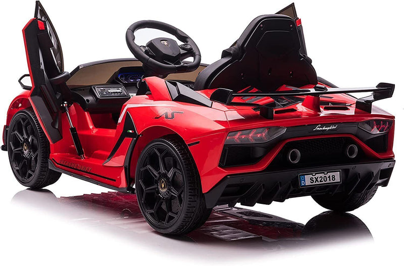12V Licensed Lamborghini Kids Car Toy with Hydraulic Doors