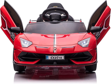 12V Licensed Lamborghini Kids Car Toy with Hydraulic Doors