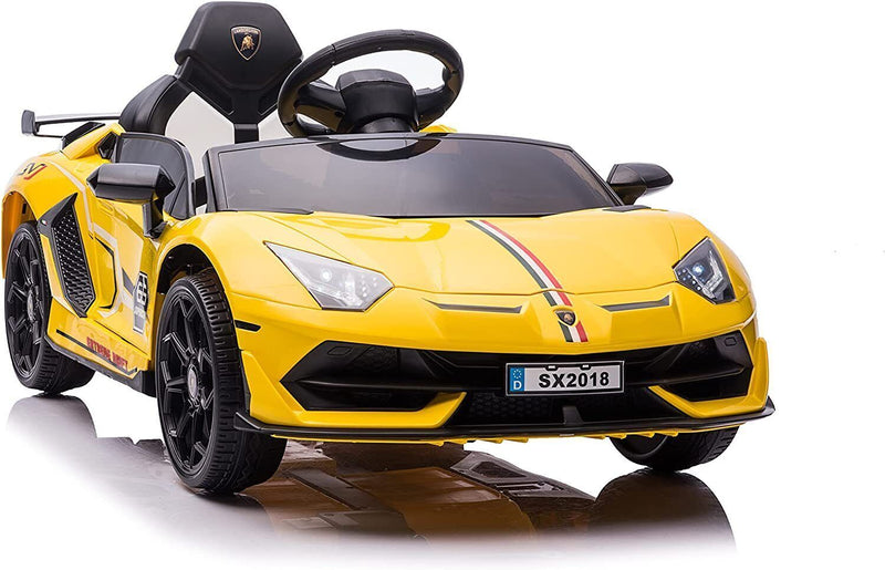 12V Licensed Lamborghini Kids Ride On Car with Remote Control and Music