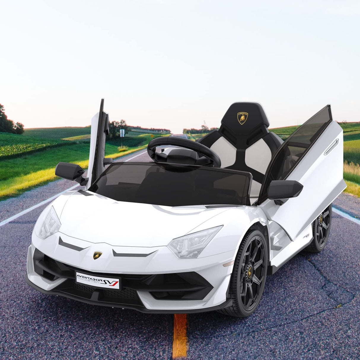 Licensed Lamborghini McLaren 12V Electric Ride-On Car for Kids with Remote Control
